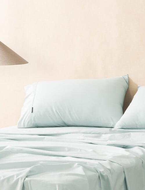 Linen House 250TC Cotton Sheet Set, Duckegg product photo View 02 L