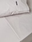 Linen House 250 Thread Count Cotton Sheet Set, Silver product photo View 02 S