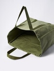 Haven Essentials Fale Canvas Laundry Bag, Green product photo View 03 S