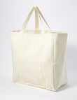 Haven Essentials Fale Canvas Laundry Bag, Cream product photo View 02 S