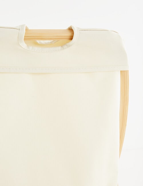 Haven Essentials Fale Bamboo Laundry Basket, Cream product photo View 04 L