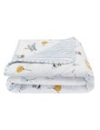Little Textiles Jersey Cot Comforter, Up Up & Away product photo View 02 S