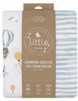 Little Textiles Jersey Cot Comforter, Up Up & Away product photo View 04 S