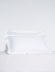 Mondo 600TC Cambridge Tailored Pillowcase, White product photo