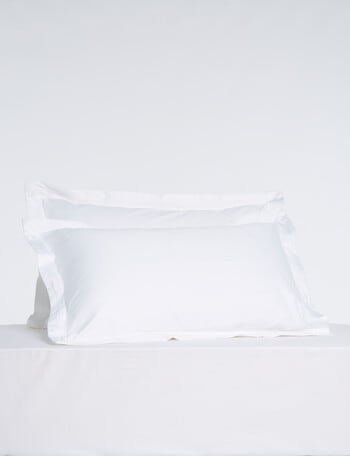 Mondo 600TC Cambridge Tailored Pillowcase, White product photo