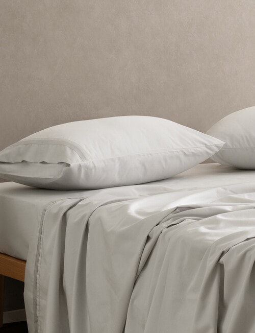 Mondo 600TC Cambridge Sheet Set, Platinum product photo View 02 L