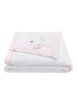 Little Textiles Cot Waffle Blanket, Butterfly Garden product photo View 02 S