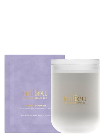 The Aromatherapy Co. Milieu Candle Lychee Flower, 250g product photo