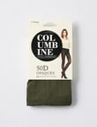 Columbine Soft Opaque Tight, 50D, Khaki product photo