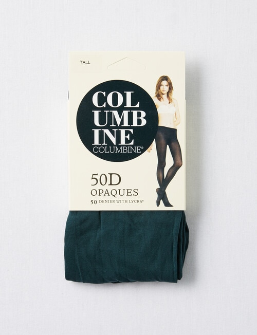 Columbine Soft Opaque Tight, 50D, Ocean product photo View 02 L