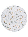 Little Textiles Round Play Mat, Up Up & Away product photo View 02 S