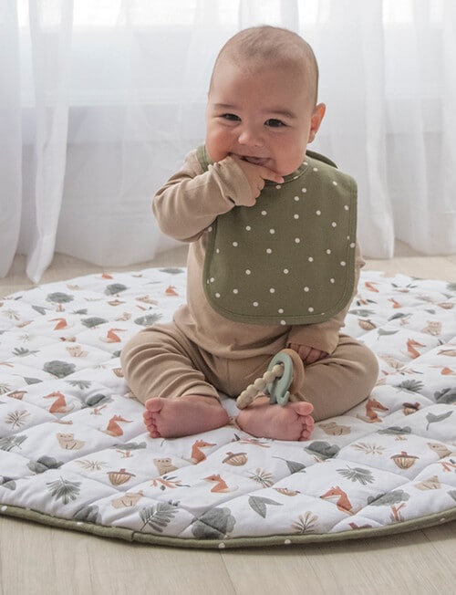Little Textiles Round Play Mat, Forest Retreat product photo