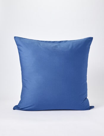 Haven Essentials Cotton Rich 225TC European Pillowcase, Navy Blue product photo