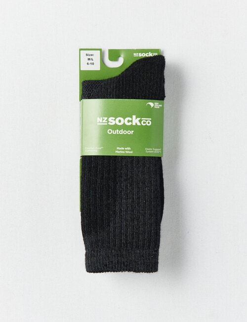 Outdoor Collection Merino Heavy Duty Sock, Grey product photo View 03 L