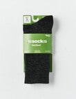 Outdoor Collection Merino Technical Hiker Sock, Grey product photo View 03 S
