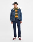 Levis 516 Straight Leg Ready Rinse Jean, Navy product photo
