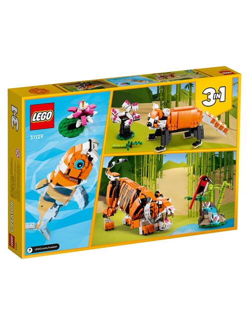 LEGO Creator 3-in-1 Majestic Tiger, 31129 product photo View 09 L