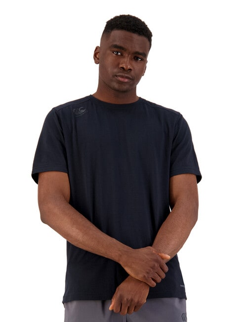 Canterbury Vapodri Short Sleeve Tempo Tee, Black product photo