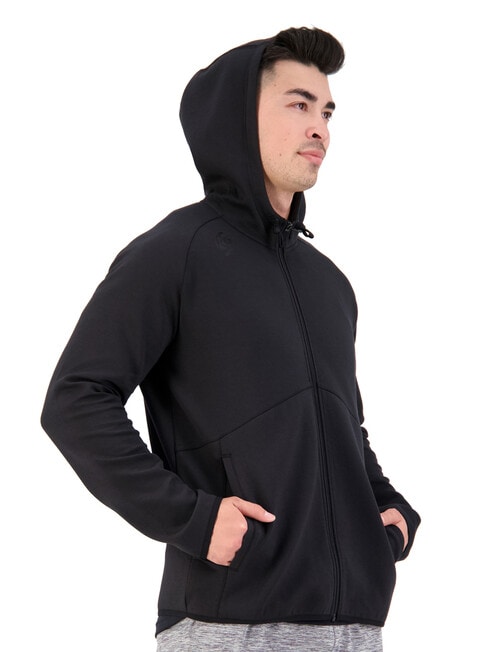 Canterbury Vapodri Full Zip Tempo Hood Sweat, Black product photo View 02 L