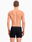 Puma Sport Cotton Trans Dry Trunk, 2-Pack, Black product photo View 03 S