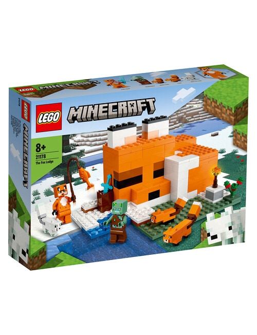 LEGO Minecraft The Fox Lodge, 21178 product photo View 08 L