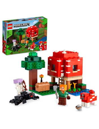 LEGO Minecraft The Mushroom House, 21179 product photo