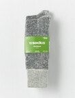 Outdoor Collection NZ Sock Co Wool Blend Superfleece Sock, 2-Pack, Navy product photo View 03 S