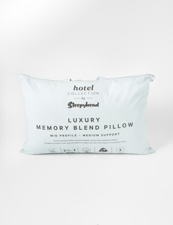 Sleepyhead Hotel Collection Memory Blend Pillow, Medium product photo