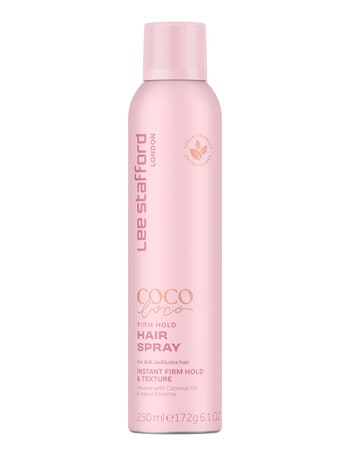 Lee Stafford Coco Loco with Agave Firm Hold Hair Spray, 250ml product photo