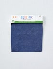 Blue Ink Boys Bamboo Singlet, Denim Marle, 3-7 product photo View 02 S