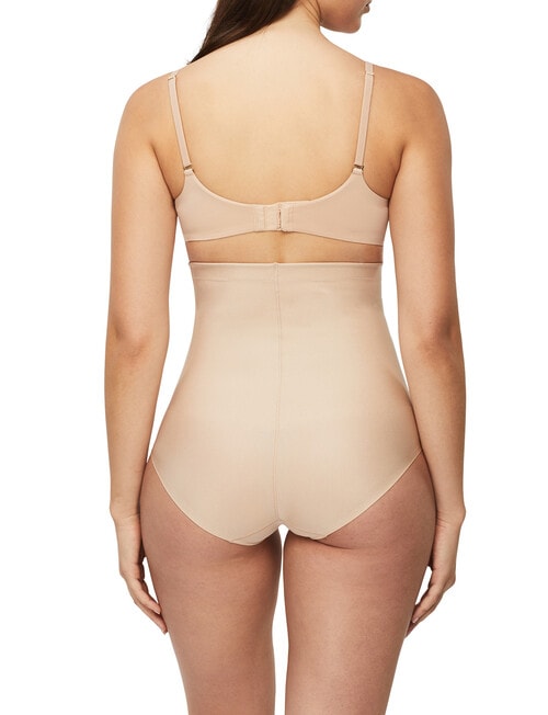 Nancy Ganz X-Factor High Waist Brief, Warm Taupe product photo View 03 L