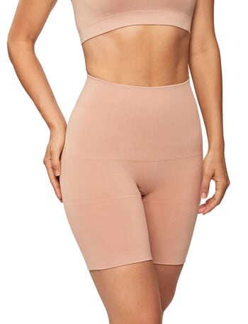 Nancy Ganz Bamboo Essentials Waisted Thigh Shaper, Mahogany product photo