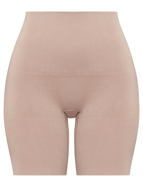 Nancy Ganz Bamboo Essentials Waisted Thigh Shaper, Mahogany product photo View 05 L