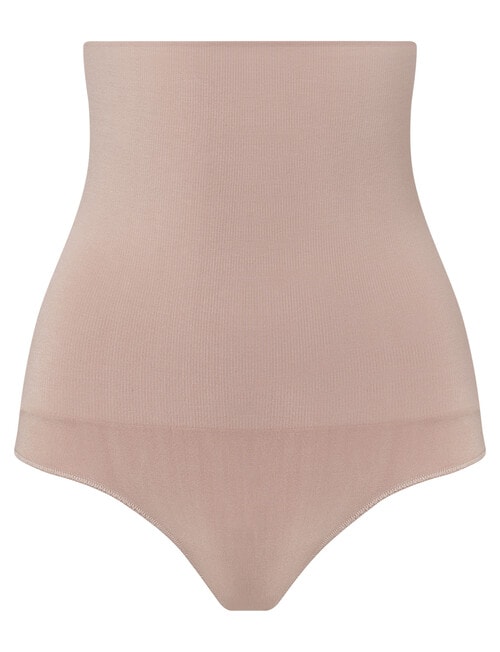 Nancy Ganz Bamboo Essentials High Waisted Brief, Mahogany product photo View 05 L