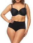 Nancy Ganz Bamboo Essentials Waisted Brief, Black product photo