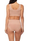 Nancy Ganz Bamboo Essentials Waisted Brief, Mahogany product photo View 04 S
