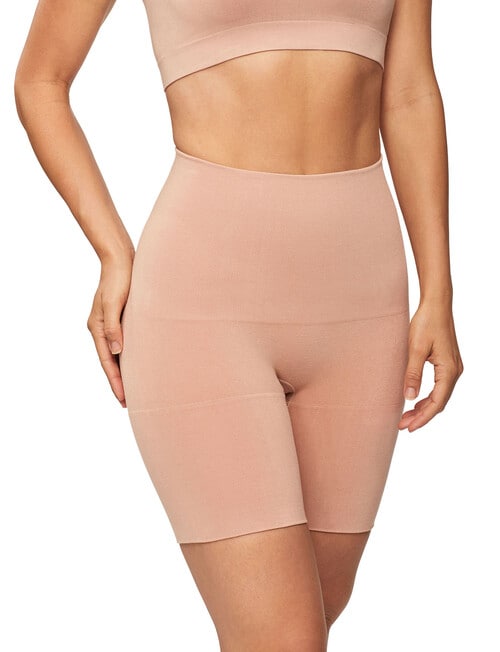Nancy Ganz Bamboo Essentials Waisted Thigh Shaper, Mahogany product photo