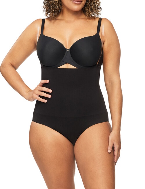 Nancy Ganz Bamboo Essentials High Waisted Brief, Black product photo