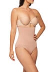 Nancy Ganz Bamboo Essentials High Waisted Brief, Mahogany product photo View 03 S