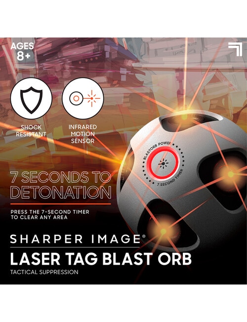 Sharper Image Laser Tag Handtank Blast Orb Grenade product photo View 07 L