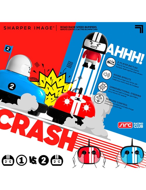 Sharper Image Remote Control Road Rage Speed Bumpers product photo View 07 L