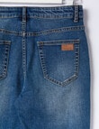 No Issue 5-Pocket Jean, Blue product photo View 02 S