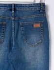 No Issue 5-Pocket Jean, Blue product photo View 02 S