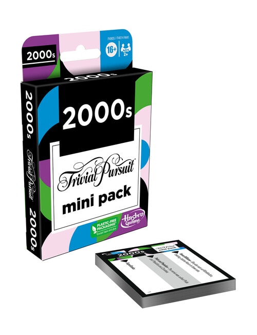 Hasbro Games Trivial Pursuit Mini Pack, Assorted product photo View 03 L