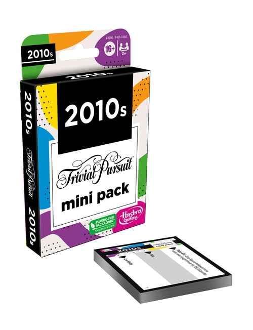 Hasbro Games Trivial Pursuit Mini Pack, Assorted product photo View 04 L
