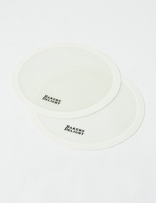 Bakers Delight Bake Round Baking Mat, 21.5cm, Set of 2 product photo