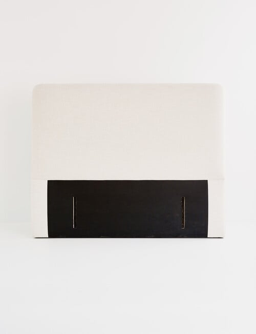 LUCA Furniture Bailey Headboard, Natural product photo