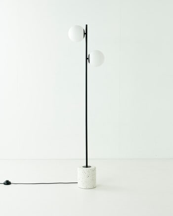 Amalfi Flo Floor Lamp, Black product photo