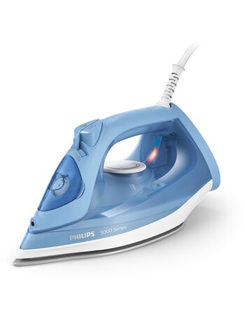 Philips 3000 Series Steam Iron, Blue, DST3020/29 product photo