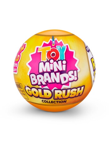 5 Surprise Toy Mini Brands Gold Rush Limited Edition product photo